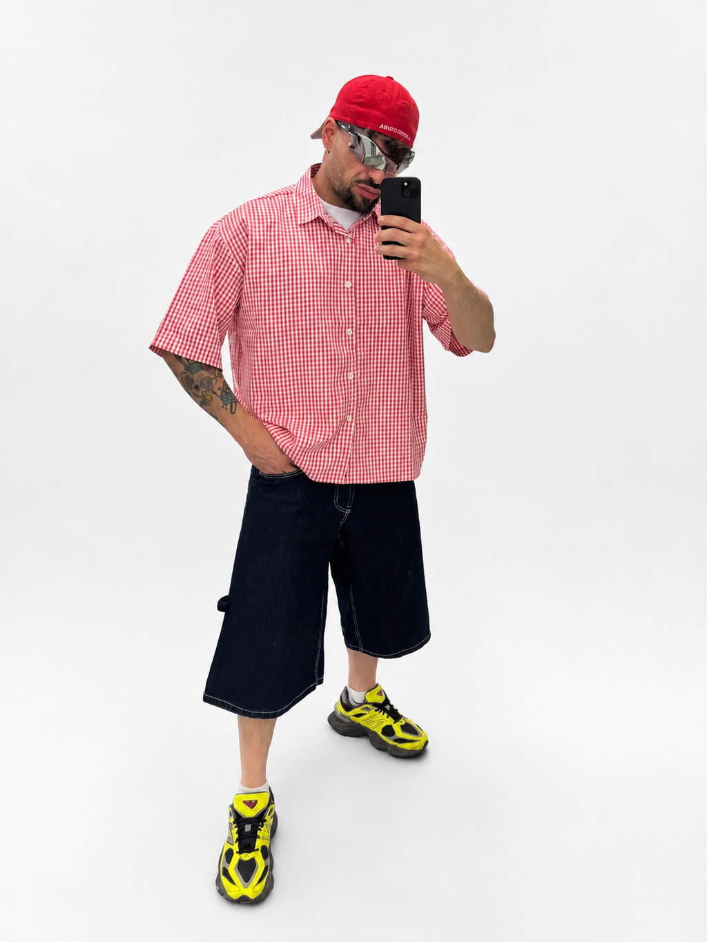 Camicia New Era ROSSA